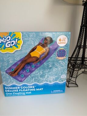 H2O GO! Purple Swim Floating Mat